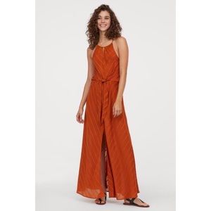 H&M Conscious Halter Maxi Dress